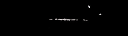 Processed fireball image