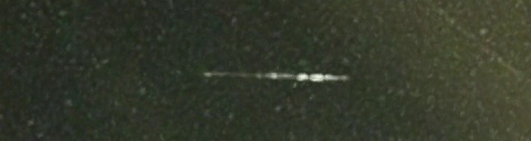 Unprocessed fireball image