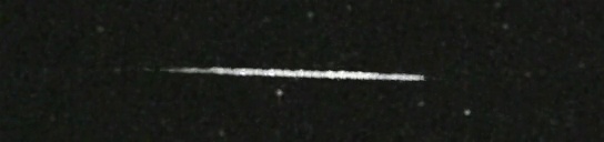 Unprocessed fireball image
