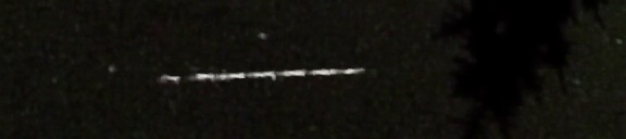 Unprocessed fireball image