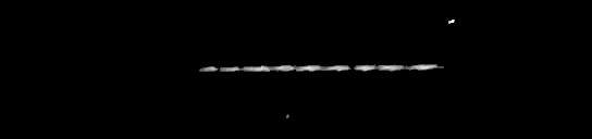 Processed fireball image