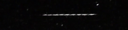 Unprocessed fireball image