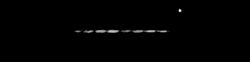 Processed fireball image