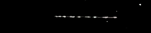 Processed fireball image