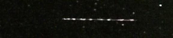 Unprocessed fireball image