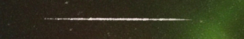 Unprocessed fireball image