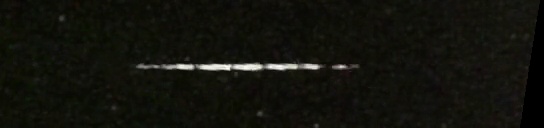 Unprocessed fireball image