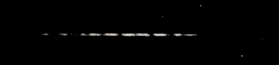 Processed fireball image