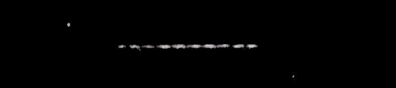 Processed fireball image