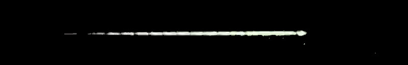 Processed fireball image