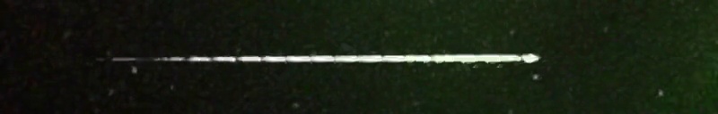 Unprocessed fireball image