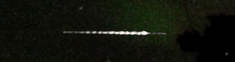 Unprocessed fireball image