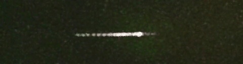 Unprocessed fireball image