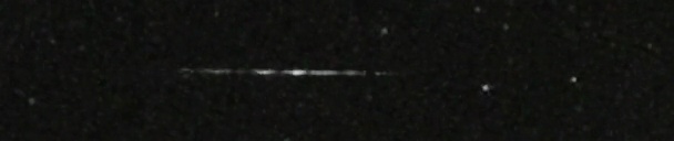 Unprocessed fireball image