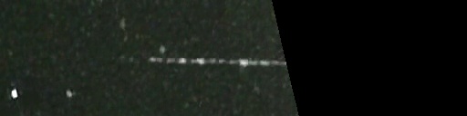 Unprocessed fireball image