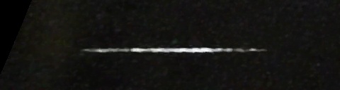 Unprocessed fireball image