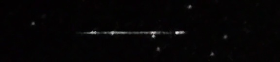 Unprocessed fireball image