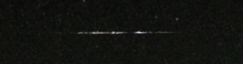 Unprocessed fireball image