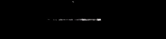 Processed fireball image