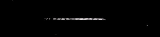 Processed fireball image