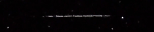 Unprocessed fireball image