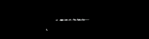 Processed fireball image