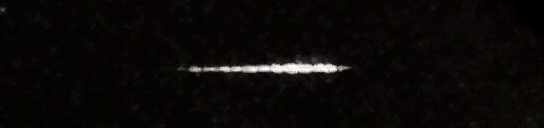 Unprocessed fireball image