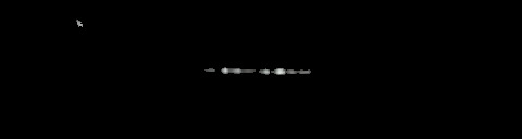 Processed fireball image