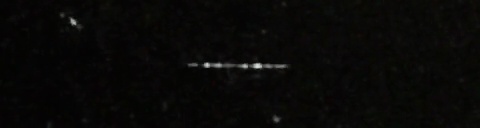 Unprocessed fireball image