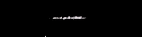 Processed fireball image