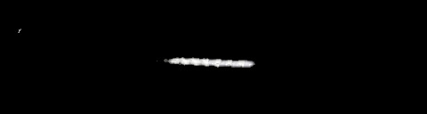 Processed fireball image