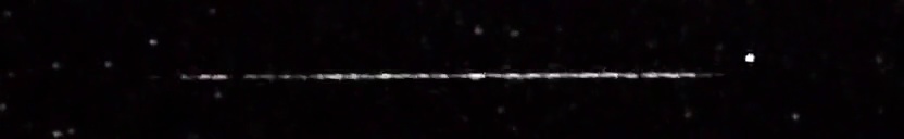 Unprocessed fireball image