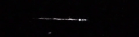 Unprocessed fireball image