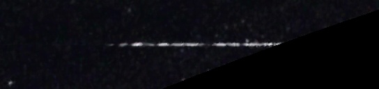 Unprocessed fireball image