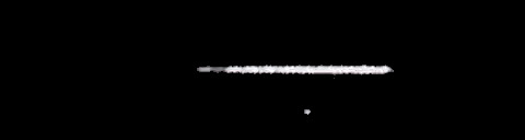 Processed fireball image