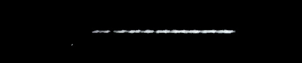 Processed fireball image