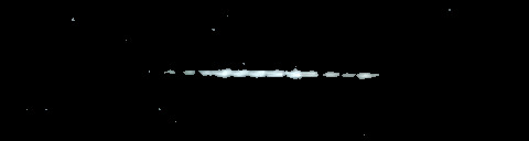 Processed fireball image