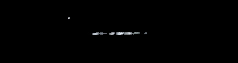 Processed fireball image