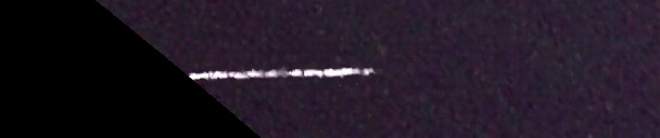 Unprocessed fireball image