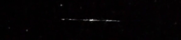 Unprocessed fireball image