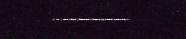 Unprocessed fireball image