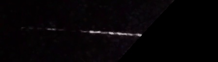 Unprocessed fireball image