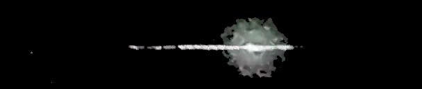 Processed fireball image