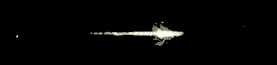 Processed fireball image