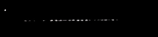 Processed fireball image