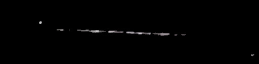 Processed fireball image