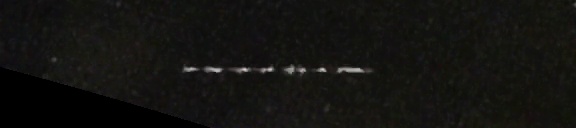 Unprocessed fireball image