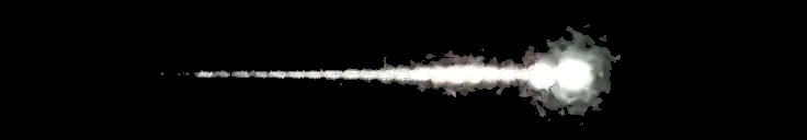 Processed fireball image