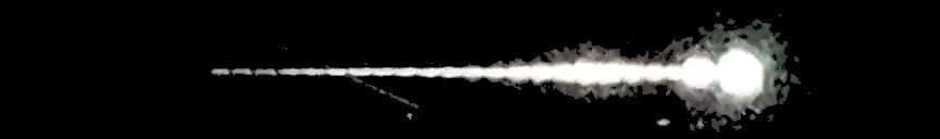 Processed fireball image