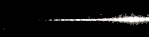 Processed fireball image